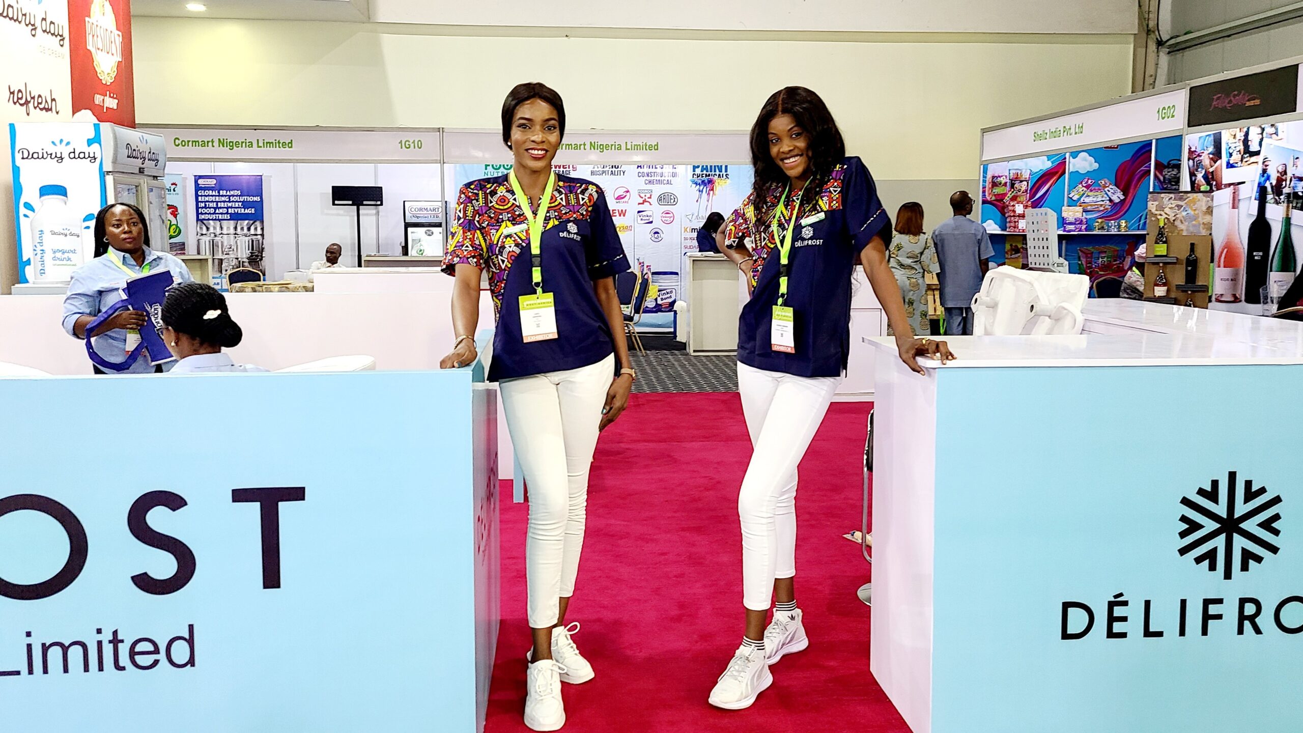 exhibition success in nigeria with professional hostesses